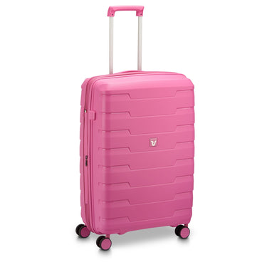 Roncato Skyline 2.0 - 4 - Rollen - Trolley M 70 cm erw. (pink) - Markenkoffer