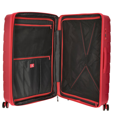 Roncato Skyline - 4 - Rollen - Trolley L 79 cm erw. (ciliegia) - Markenkoffer