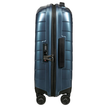 Samsonite Attrix - 4 Rollen Kabinentrolley S 55 cm erw. (steel blue) - Markenkoffer