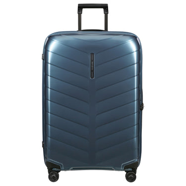 Samsonite Attrix - 4 - Rollen - Trolley L 75 cm (steel blue) - Markenkoffer