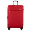 Samsonite Base Breeze - Valise trolley 4 roues 81 cm extensible (Couleur : red)