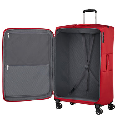 Samsonite Base Breeze - 4 - Rollen - Trolley 81 cm erw. (red) - Markenkoffer