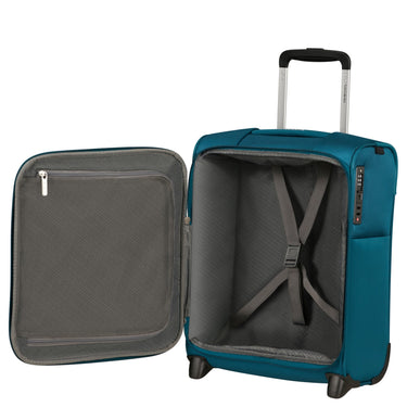 Samsonite Base Breeze Upright Underseater - 2 - Rollen - Kabinentrolley 45 cm (petrol blue) - Markenkoffer