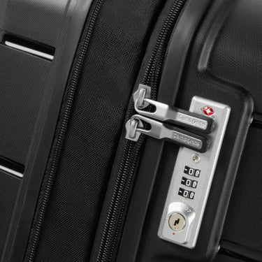 Samsonite Flux 4 - Rollen - Trolley M 68 cm erw. (black) - Markenkoffer