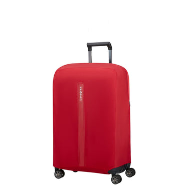 Samsonite Ta Revolution Foldable Kofferschutzhülle M - Regenhülle (red) - Markenkoffer