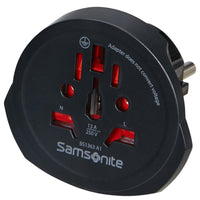 Samsonite World to Europe Adaptor - Reiseadapter (schwarz) - Markenkoffer