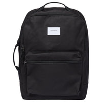 Sandqvist August - Rucksack 13" 40 cm (black with black webbing) - Markenkoffer