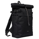 Sandqvist Icon Rolltop - Rucksack M 14" 60 cm (black/ black with black leather) - Ansicht 2