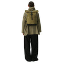 Sandqvist Icon Rolltop - Rucksack M 14" 60 cm (olive drab with black leather) - Markenkoffer