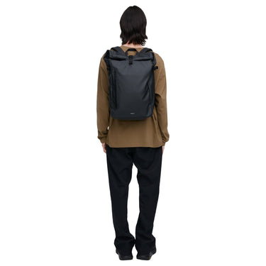 Sandqvist Stream Slim Rolltop - Rucksack 16" 65 cm (black) - Markenkoffer