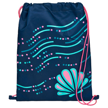 Scooli EasyFit Glow DIN - Schulranzen Set 5tlg. (Dotty Dolphin) - Markenkoffer