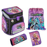 Scooli EasyFit - Schulranzen Set 5tlg. (Monster High) - Markenkoffer