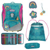 Scout Alpha DIN - Set de cartable scolaire 4 pièces (Deep Sea)