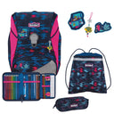 Scout Alpha DIN - Schulranzen Set 4 tlg. (Magic Sea) - Markenkoffer
