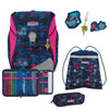 Scout Alpha DIN - Set de cartable scolaire 4 pièces (Magic Sea)