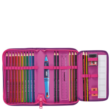 Scout Alpha Exklusiv Superflash - Schulranzen Set 4tlg. (Lovely) - Markenkoffer