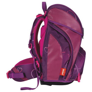 Scout Alpha Exklusiv Superflash - Schulranzen Set 4tlg. (Lovely) - Markenkoffer