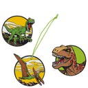 Scout Genius DIN - Schulranzen Set 4 tlg. mit Turnbeutel (Dino Rex) - Markenkoffer