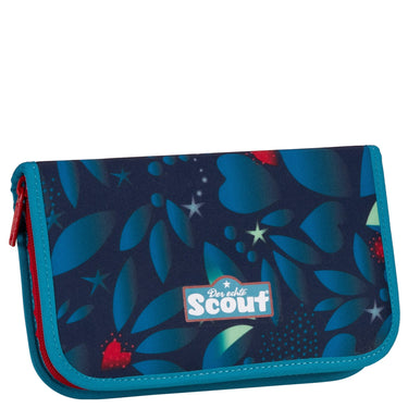 Scout Genius Exklusiv LED - Schulranzen Set 4tlg. (White Unicorn) - Markenkoffer