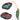 Scout Genius Exklusiv Safety Light - Schulranzen Set 5tlg. (Flames) - Markenkoffer