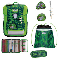 Scout Neo DIN - Schulranzen Set 4tlg. (Danger Dino) - Markenkoffer