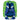 Scout Neon Safety Cape - Regencover (Grün) - Markenkoffer