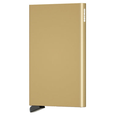 Secrid Cardprotector - Kreditkartenetui 6 cm RFID (gold) - Markenkoffer