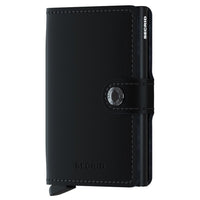 Secrid Matte Miniwallet - Geldbörse RFID 6.5 cm (black)