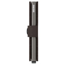 Secrid Matte Miniwallet - Geldbörse RFID 6.5 cm (truffle) - Markenkoffer