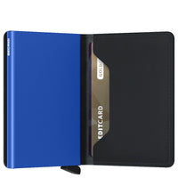 Secrid Matte Slimwallet - Geldbörse RFID 6.8 cm (black-blue) - Ansicht 4