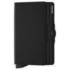 Secrid Matte Twinwallet - Portefeuille 12cc 7 cm RFID (black)