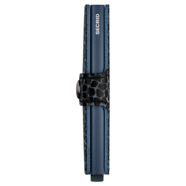 Secrid Miniwallet Giraffina - Geldbörse 6cc 10.2 cm RFID (blue) - Markenkoffer