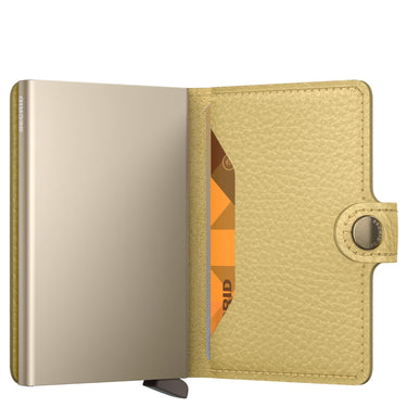 Secrid Miniwallet Pebble - Geldbörse 6cc 10.2 cm RFID (butter yellow) - Markenkoffer
