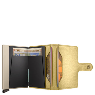 Secrid Miniwallet Pebble - Geldbörse 6cc 10.2 cm RFID (butter yellow) - Markenkoffer