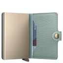 Secrid Miniwallet Pebble - Geldbörse 6cc 10.2 cm RFID (sea green) - Ansicht 4