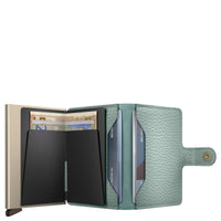 Secrid Miniwallet Pebble - Geldbörse 6cc 10.2 cm RFID (sea green) - Ansicht 5