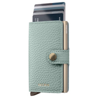 Secrid Miniwallet Pebble - Geldbörse 6cc 10.2 cm RFID (sea green) - Ansicht 2