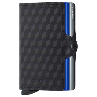 Secrid Optical Twinwallet - Geldbörse 16cc 10 cm RFID (titanium - blue) - Markenkoffer