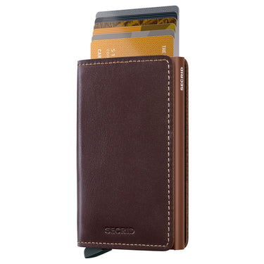 Secrid Original Slimwallet - Geldbörse RFID 6.8 cm (chocolate) - Markenkoffer