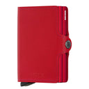 Secrid Original Twinwallet - Geldbörse RFID 7 cm (red-red)