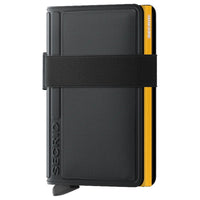 Secrid TPU Bandwallet - Geldbörse 4cc RFID 10 cm (black - ochre) - Markenkoffer