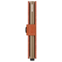 Secrid Vegetable Tanned Miniwallet - Geldbörse RFID 6.5 cm (caramello - sand) - Markenkoffer