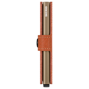 Secrid Vegetable Tanned Miniwallet - Geldbörse RFID 6.5 cm (caramello - sand) - Markenkoffer