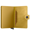 Secrid Vintage Miniwallet - Geldbörse RFID 6.5 cm (yellow) - Markenkoffer