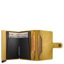 Secrid Vintage Miniwallet - Geldbörse RFID 6.5 cm (yellow) - Markenkoffer