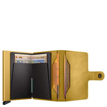 Secrid Vintage Miniwallet - Geldbörse RFID 6.5 cm (yellow) - Markenkoffer