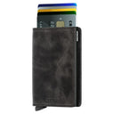 Secrid Vintage Slimwallet - Geldbörse RFID 6.8 cm (black) - Markenkoffer