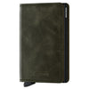 Secrid Vintage Slimwallet - Portefeuille RFID 6.8 cm (olive-noir)