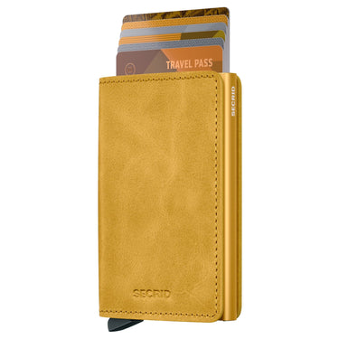 Secrid Vintage Slimwallet - Geldbörse RFID 6.8 cm (yellow) - Markenkoffer