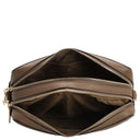 Seidenfelt Bjuv - Umhängetasche 24 cm (olive/gold) - Markenkoffer